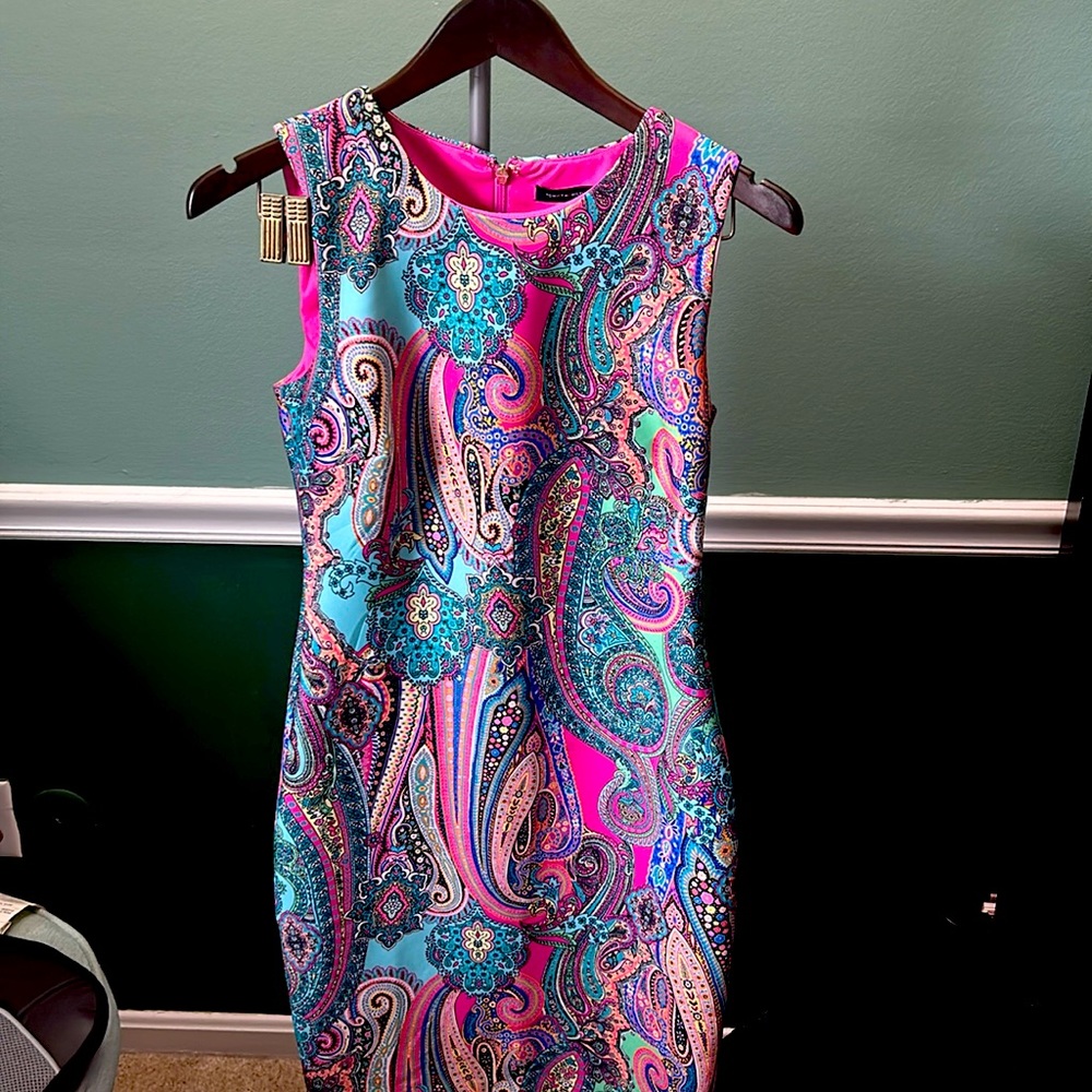 Fitted  but stretchy, Tommy dress, size 4